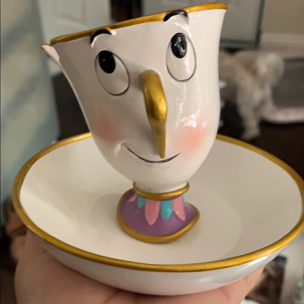 Beauty and the beast Chip. Jewelry holder